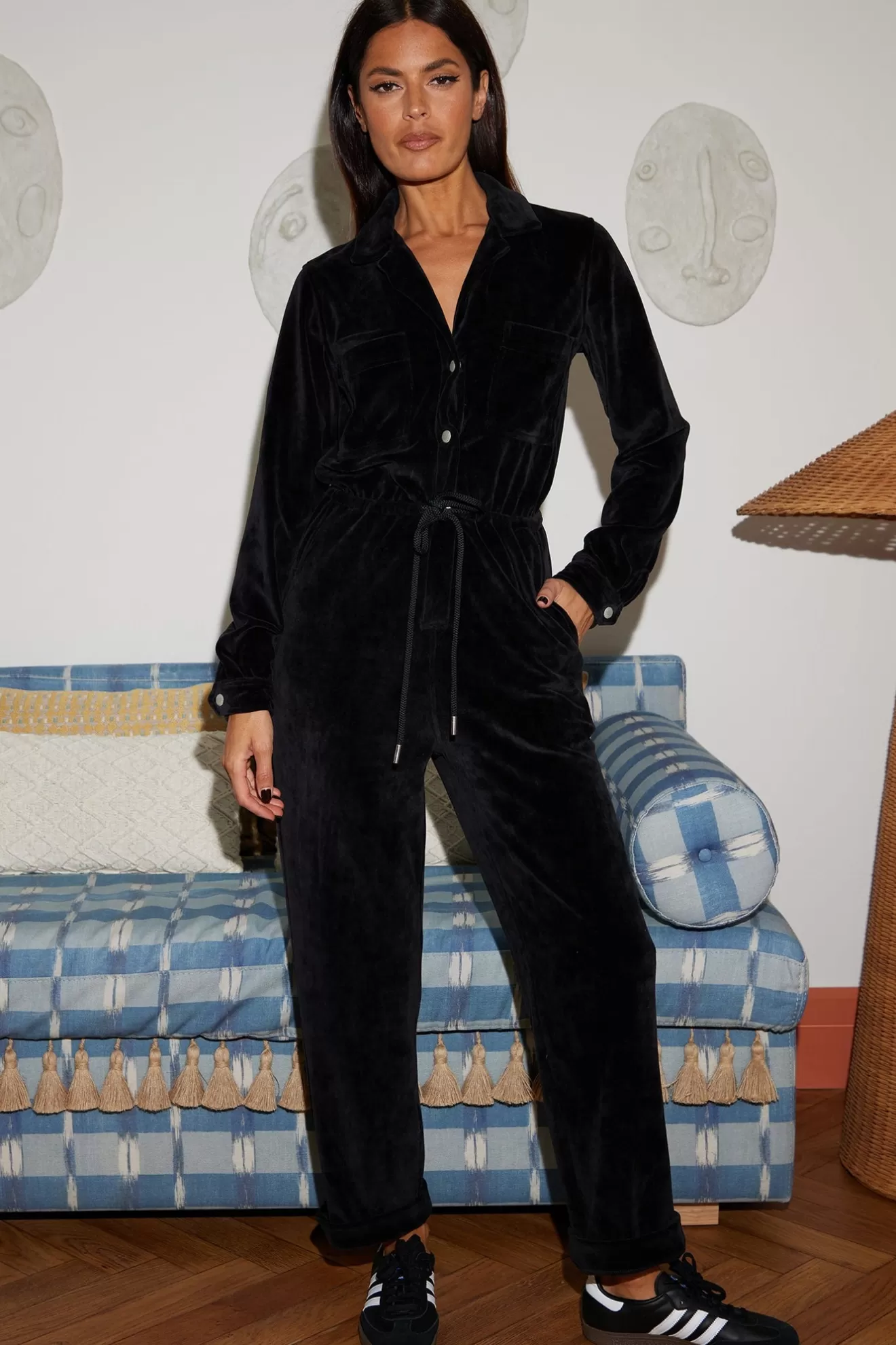 Dancing Leopard Jumpsuits-Katsumi Jumpsuit In Black